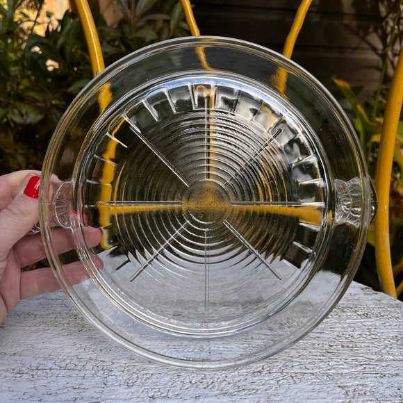 Vintage Fire King Table Server (Hot Plate) w Handles - Picture 5 of 5